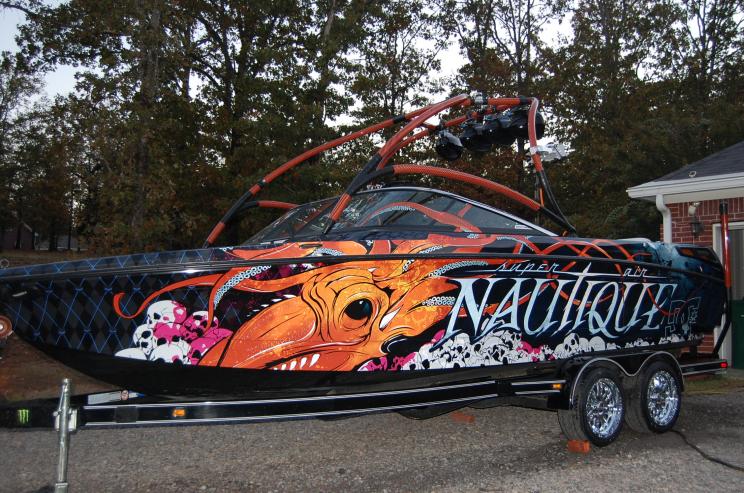 Cajun Experience BowFishing Boat Wrap, Picture This Wraps and Graphics