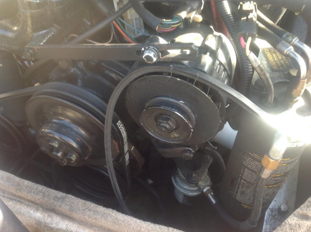 Alternator belt snapped best sale