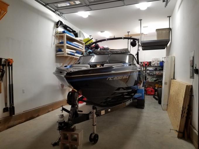 New Garage door height bass boat  Garage Door Installation